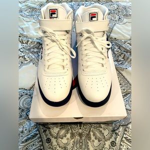 Fila Men's F-13 M red white and blue fashion-sneakers